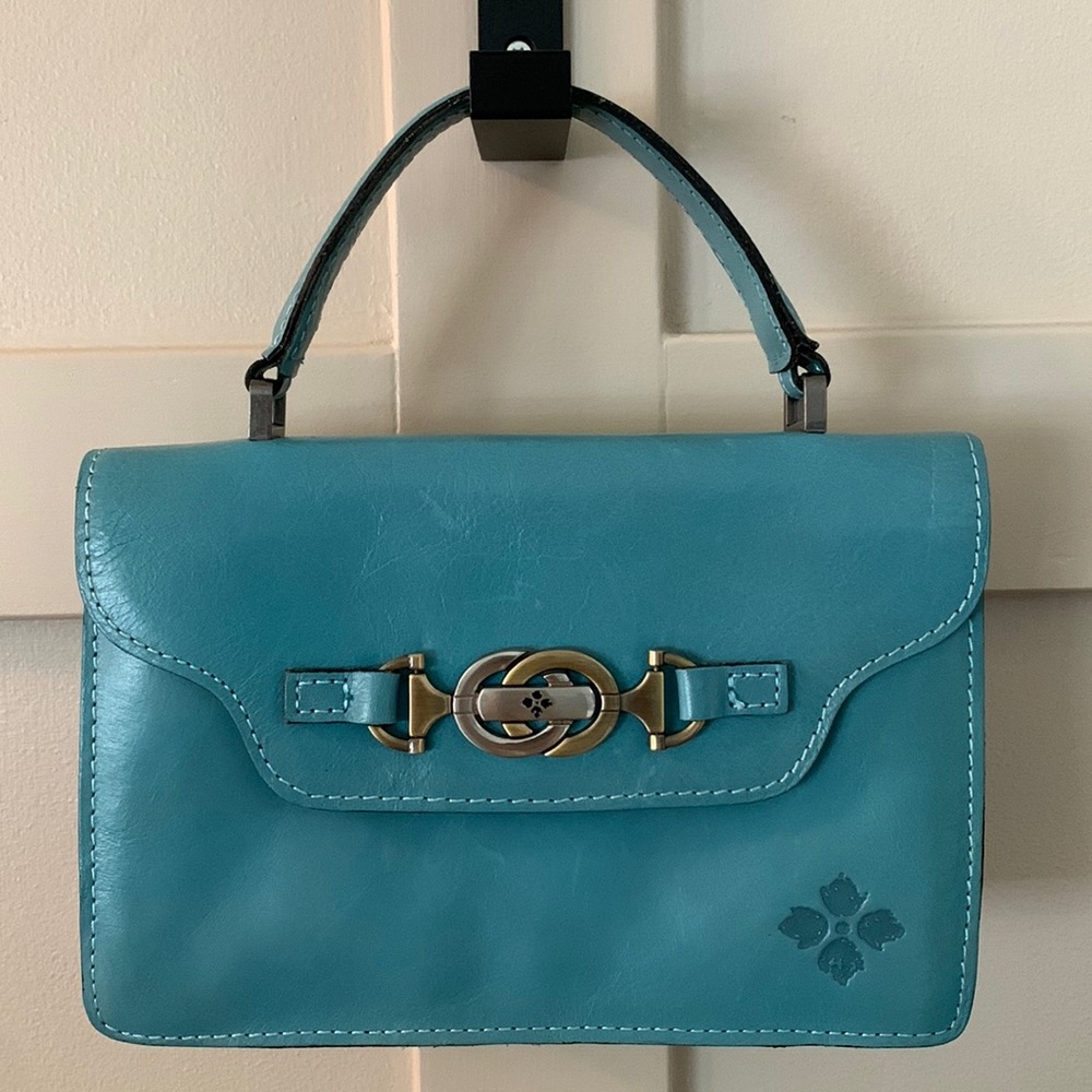 Patricia Nash Porcili BlueGrass Top Handle/Shoulder Bag